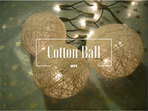 CottonBalls - Świąteczne ozdoby DIY [TUTORIAL] | Qrkoko.pl