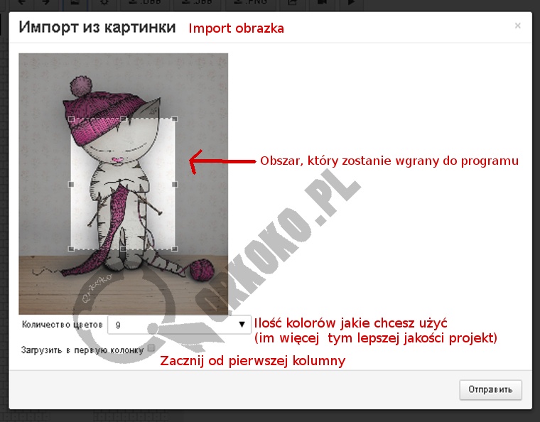 CrochetBeadPaint – pierwszy test programu w polskiej blogosferze